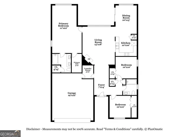 $2,305 | 7545 Broadhurst Drive, Riverdale, GA 30296