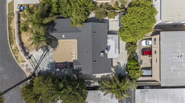 an interior space with plants