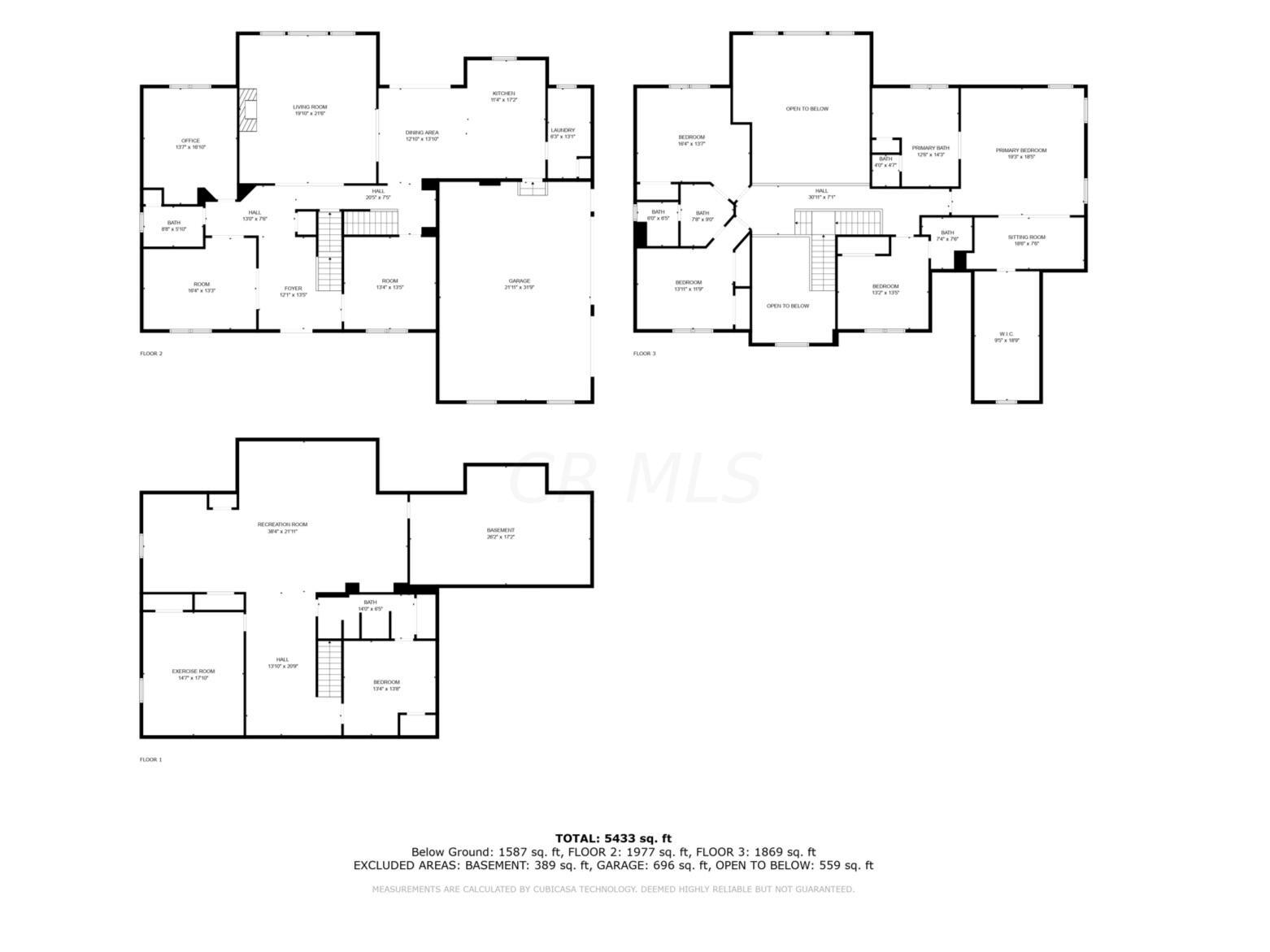 8075 Rookery Way Westerville, OH 43082 - Photo 52 of 55 Floor Plan