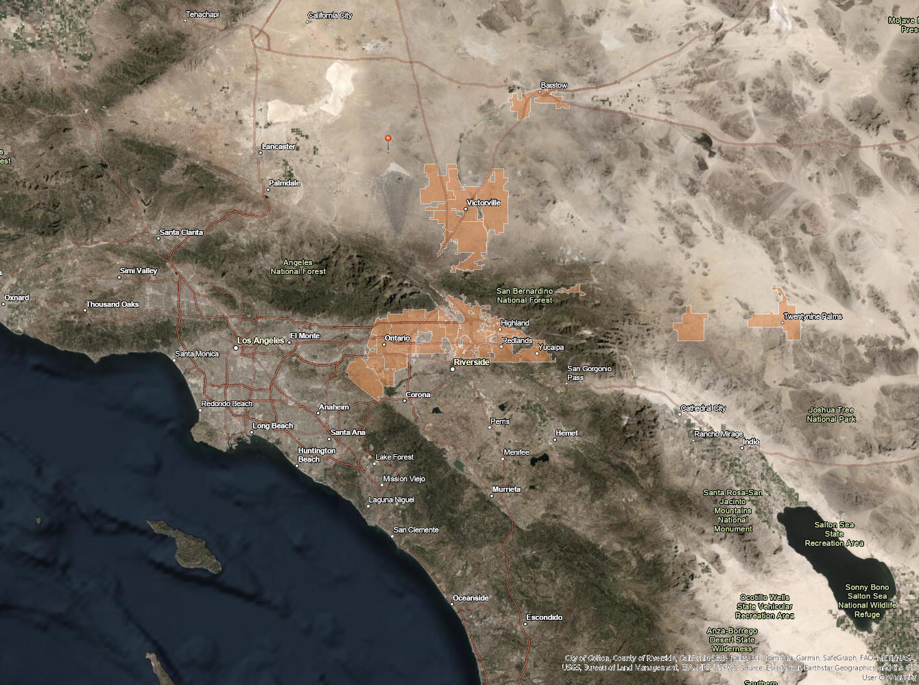 Vic Adobe Mountain Road Adelanto, CA 92301 - Photo 11 of 12 SatMap5