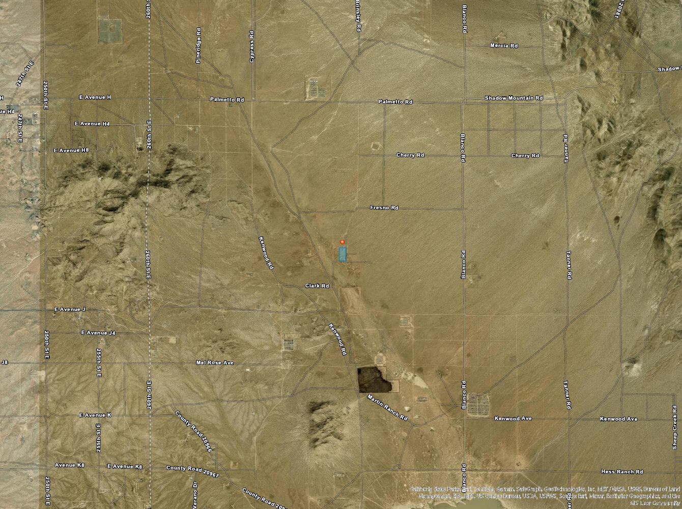 Vic Adobe Mountain Road Adelanto, CA 92301 - Photo 5 of 12 SatMap2