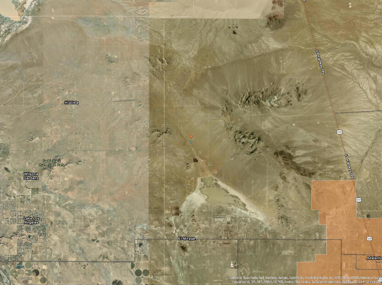 Vic Adobe Mountain Road Adelanto, CA 92301 - Photo 7 of 12 SatMap3