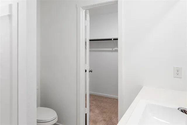 a bathroom with a sink and a toilet