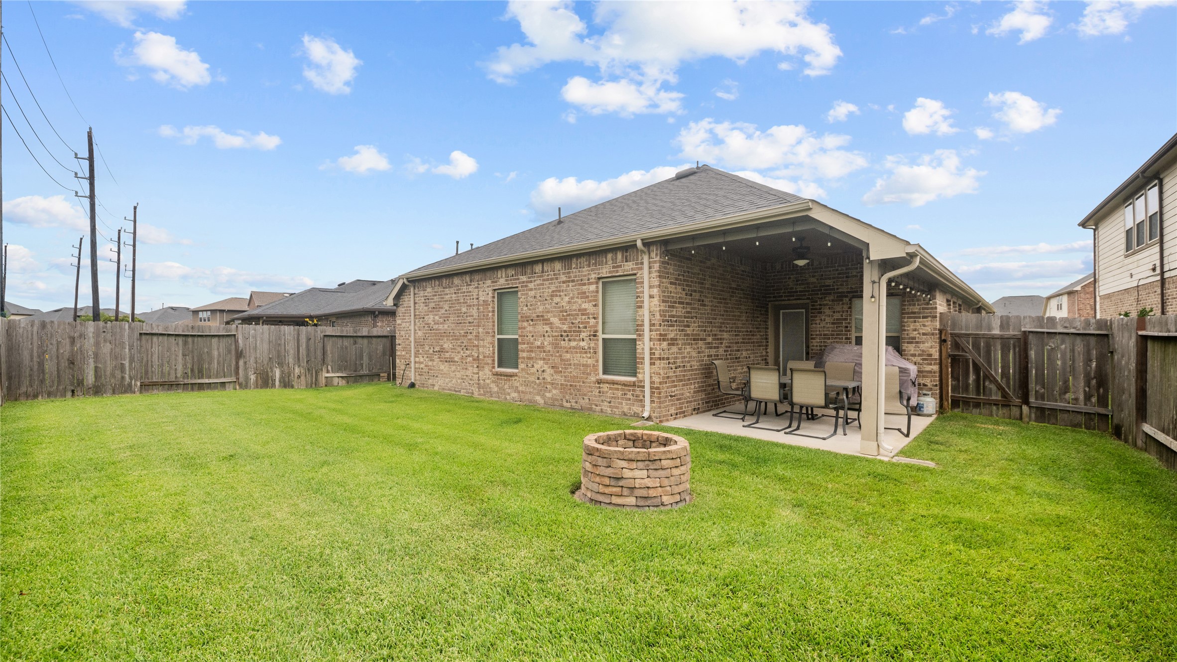 3864 Oakmist Bend Lane Spring, TX 77386 - Photo 34 of 38 a view of a house with backyard