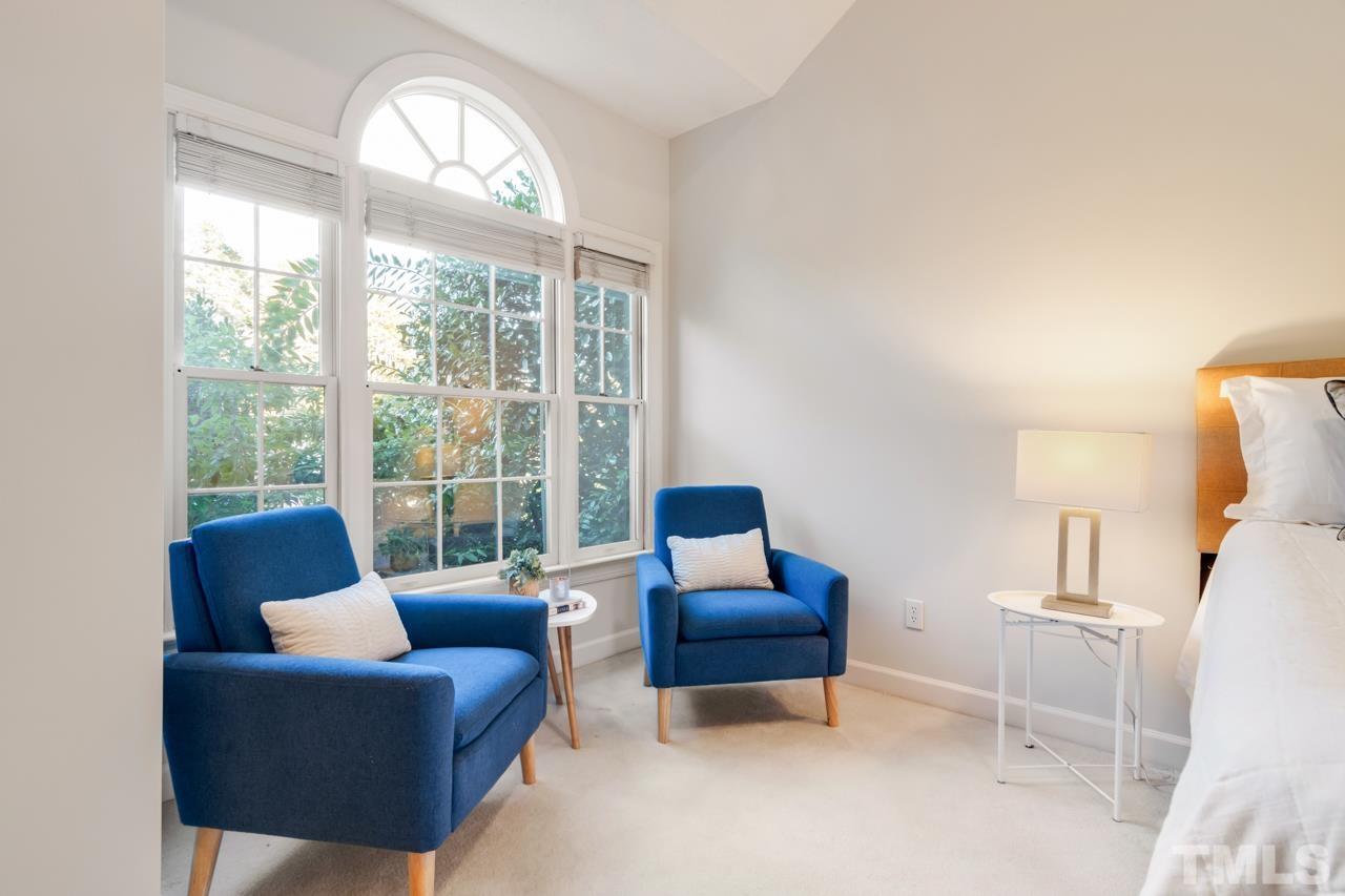 2116 Fountain Ridge Road Chapel Hill, NC 27517 - Photo 14 of 27 a living room with furniture and a large window