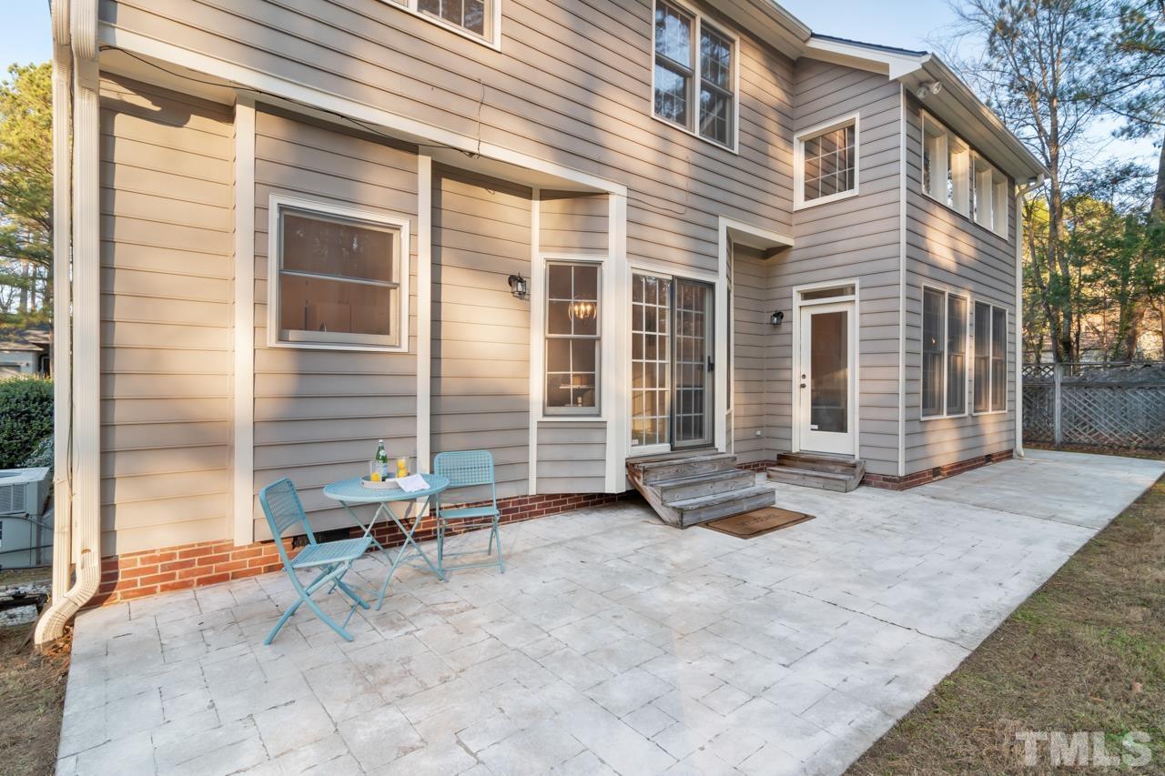 2116 Fountain Ridge Road Chapel Hill, NC 27517 - Photo 26 of 27 a view of a house with a patio