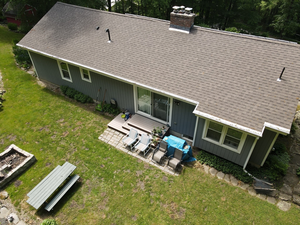 47 South Cross Road Gill, MA 01354 - Photo 42 of 42 a view of a backyard with chairs
