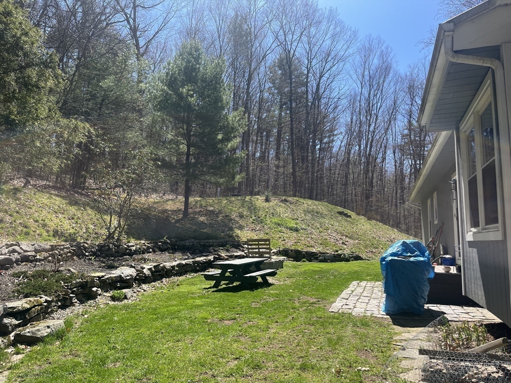 47 South Cross Road Gill, MA 01354 - Photo 8 of 42 a view of a backyard with wooden fence