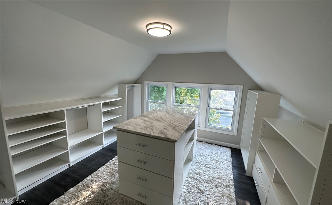 2809 Noble Road Cleveland Heights, OH 44121 - Photo 24 of 34 Luxury walk in closet with vaulted ceiling