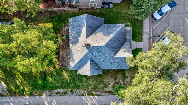 a view of a house with a porch