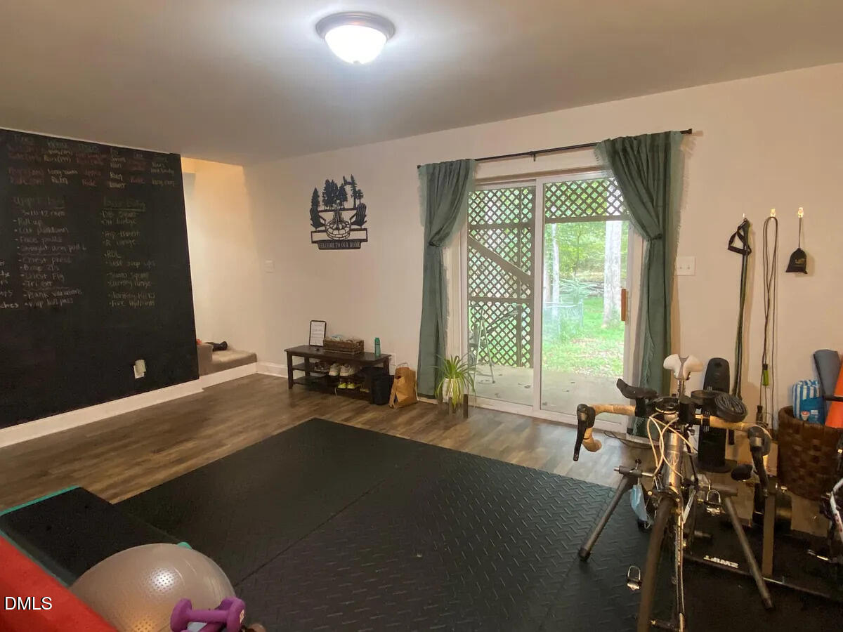 7501 Post Oak Road Raleigh, NC 27615 - Photo 32 of 40 a view of a room with gym equipment