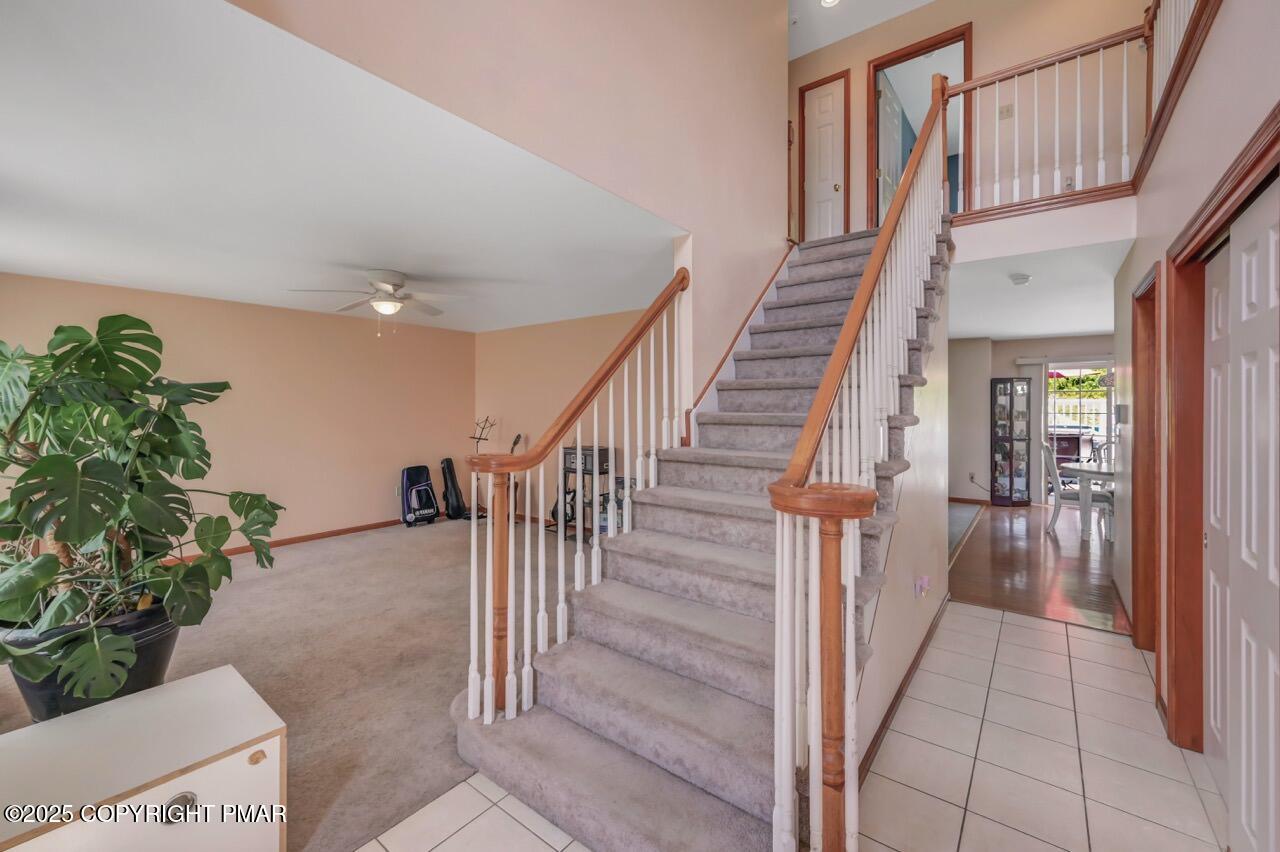 649 Snow Hill Road Cresco, PA 18326 - Photo 4 of 31 a view of entryway and hall with wooden floor