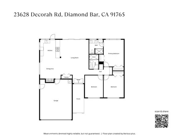 $938,000 | 23628 Decorah Road, Diamond Bar, CA 91765
