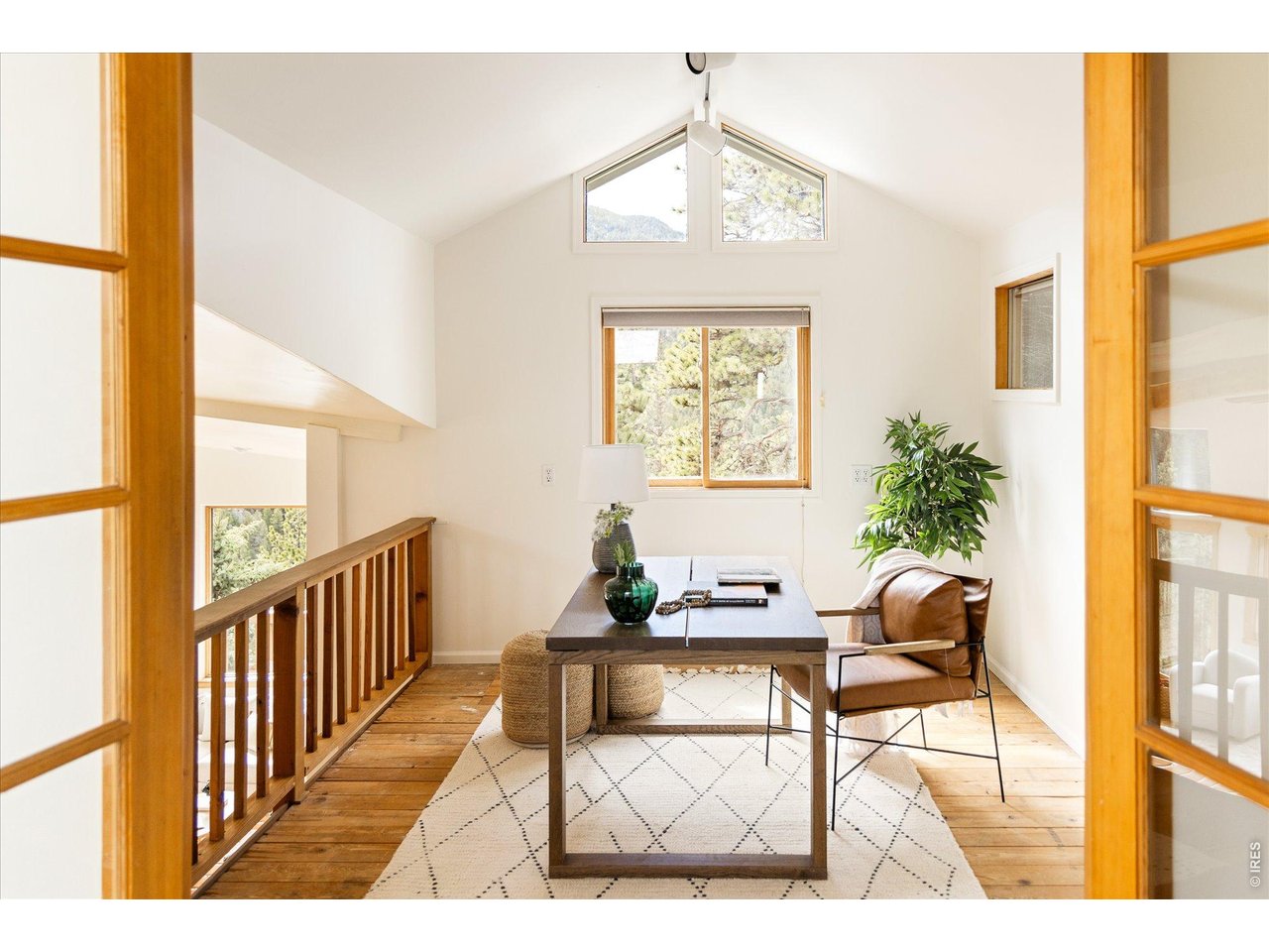 187 Nugget Hill Road Jamestown, CO 80455 - Photo 20 of 34 lofted office with french doors
