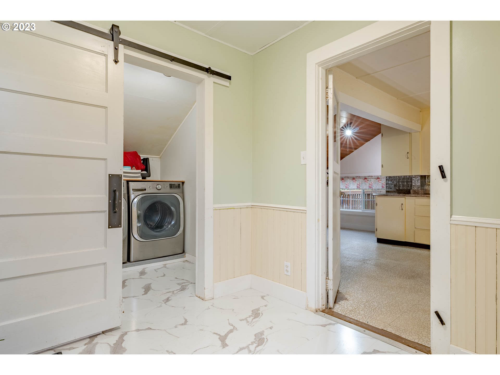 2075 Northeast Mossy Loop Toledo, OR 97391 - Photo 23 of 38 a view of a storage & utility room with a sink