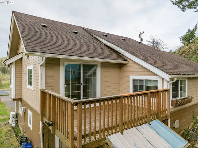 a front view of a house with a porch