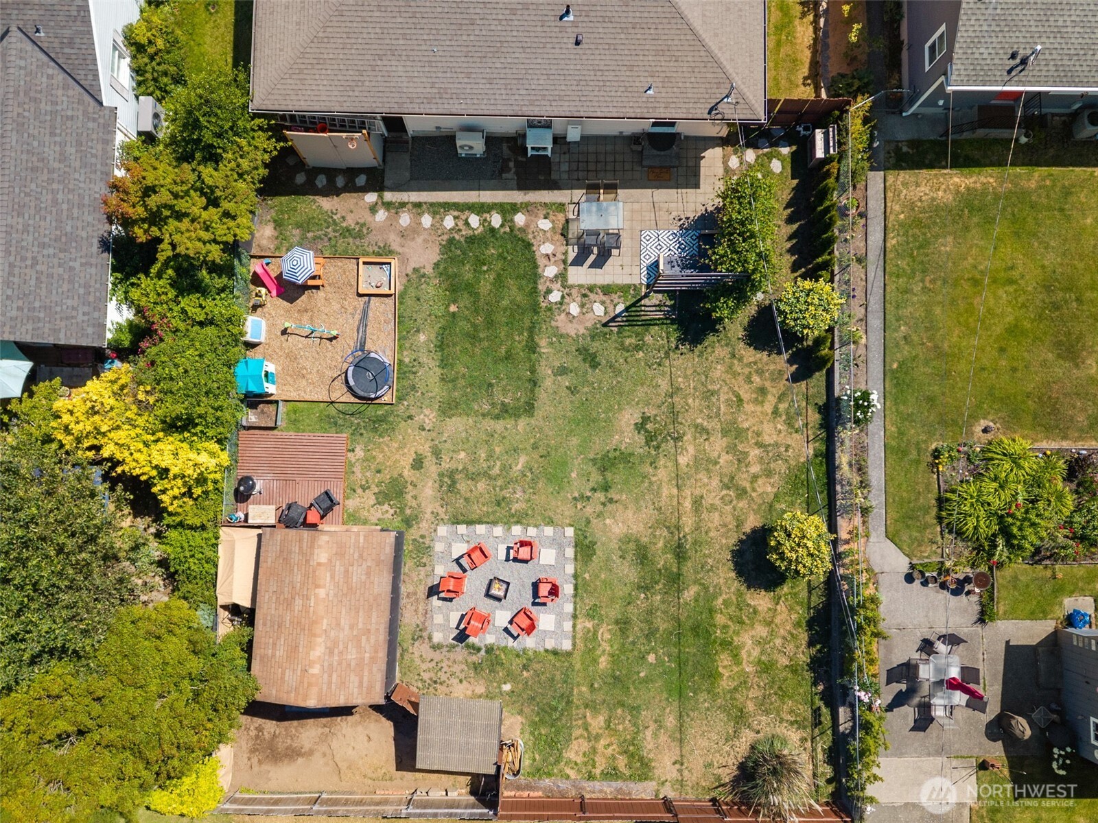 2710 Holman Street Bremerton, WA 98310 - Photo 23 of 25 an aerial view of residential houses with yard