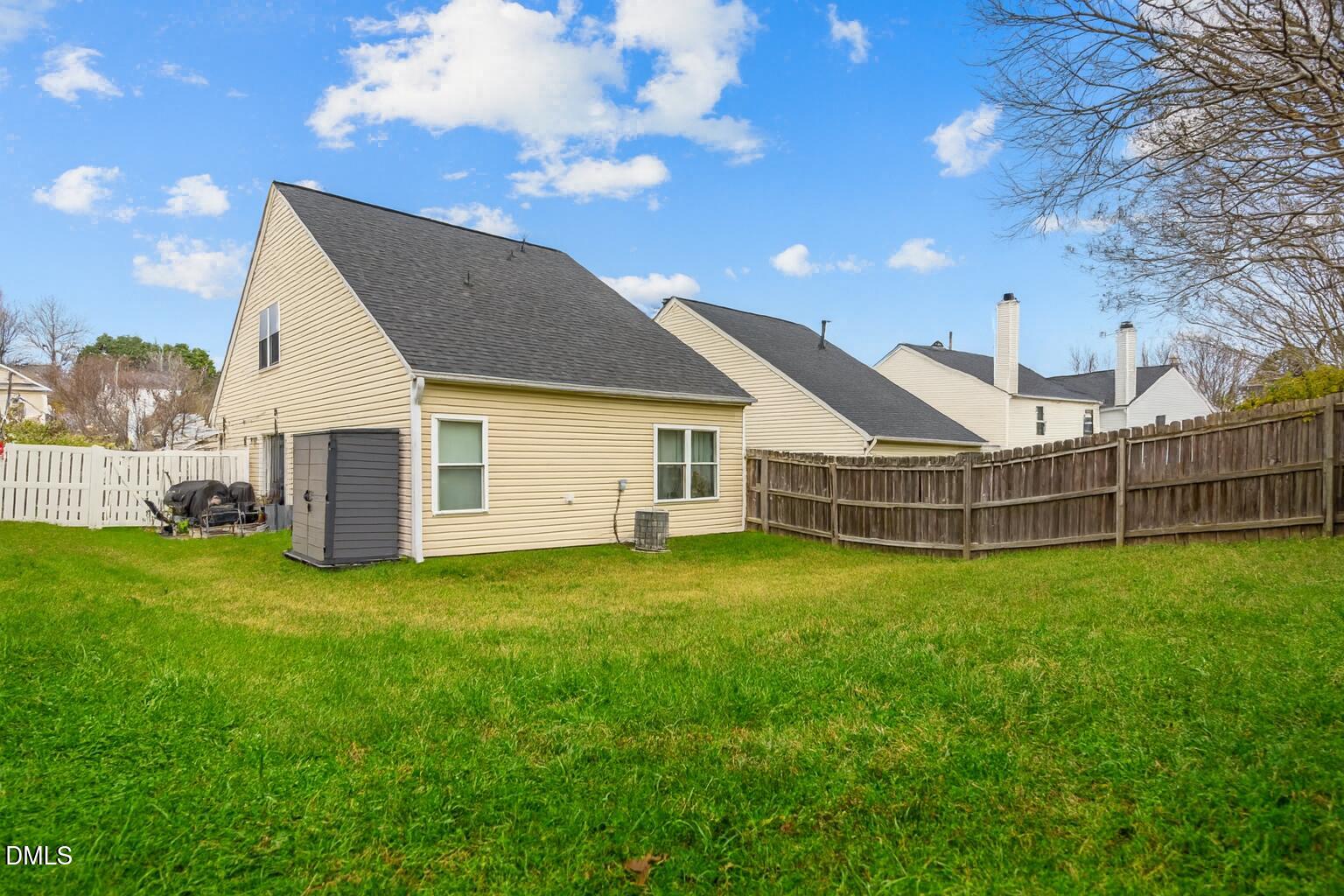 9837 Treymore Drive Raleigh, NC 27617 - Photo 16 of 19 Side yard