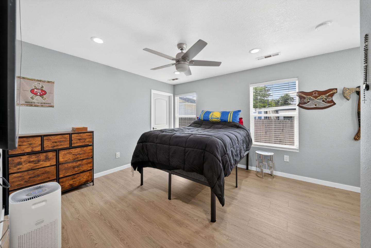 919 Old Canyon Road Fremont, CA 94536 - Photo 39 of 55 a bedroom with a bed and a window