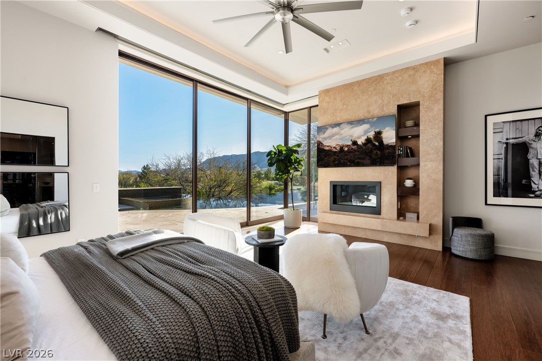 91 Hawk Ridge Drive Las Vegas, NV 89135 - Photo 32 of 97 Downstairs Primary Bedroom