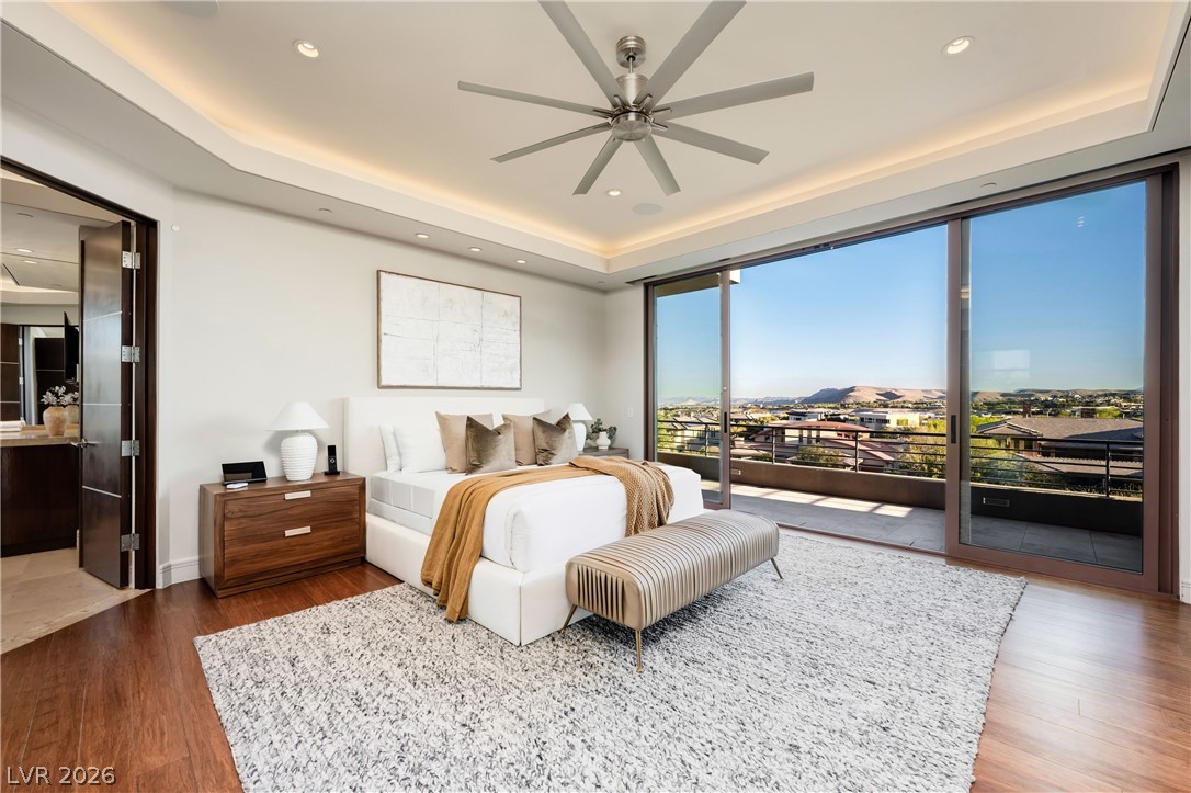 91 Hawk Ridge Drive Las Vegas, NV 89135 - Photo 42 of 97 Upstairs Primary Bedroom