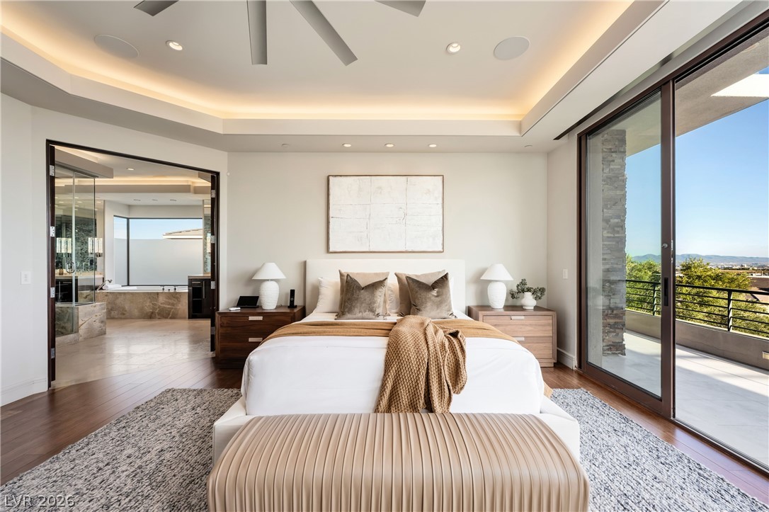 91 Hawk Ridge Drive Las Vegas, NV 89135 - Photo 43 of 97 Upstairs Primary Bedroom