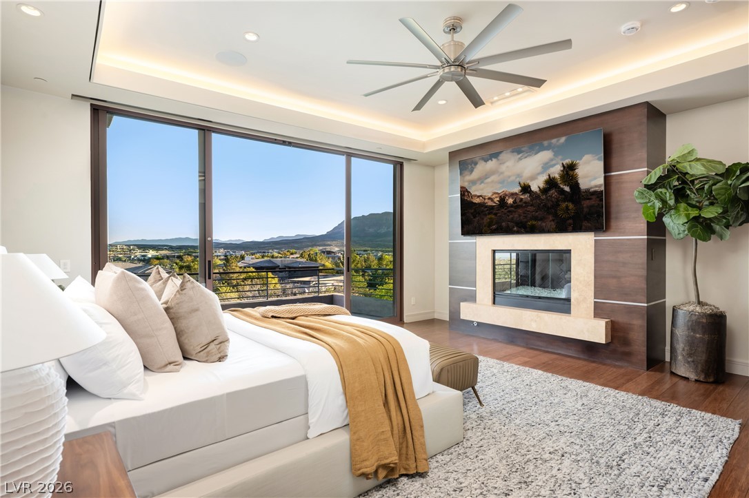 91 Hawk Ridge Drive Las Vegas, NV 89135 - Photo 44 of 97 Upstairs Primary Bedroom