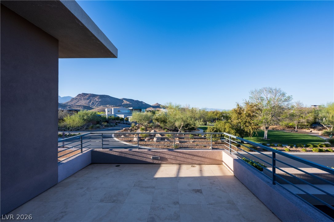 91 Hawk Ridge Drive Las Vegas, NV 89135 - Photo 49 of 97 Balcony off Guest Bedroom