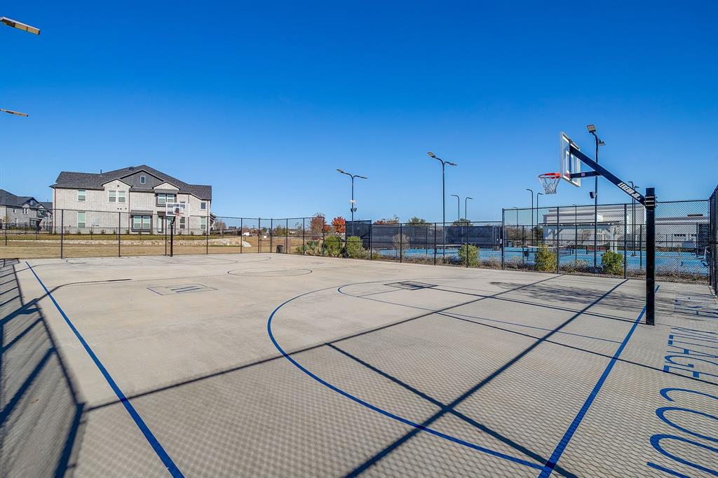14328 Capridge Road Fort Worth, TX 76008 - Photo 34 of 40 a view of a basket ball ground