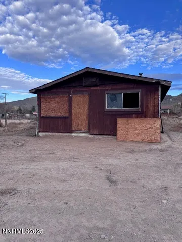 a house with a outdoor space