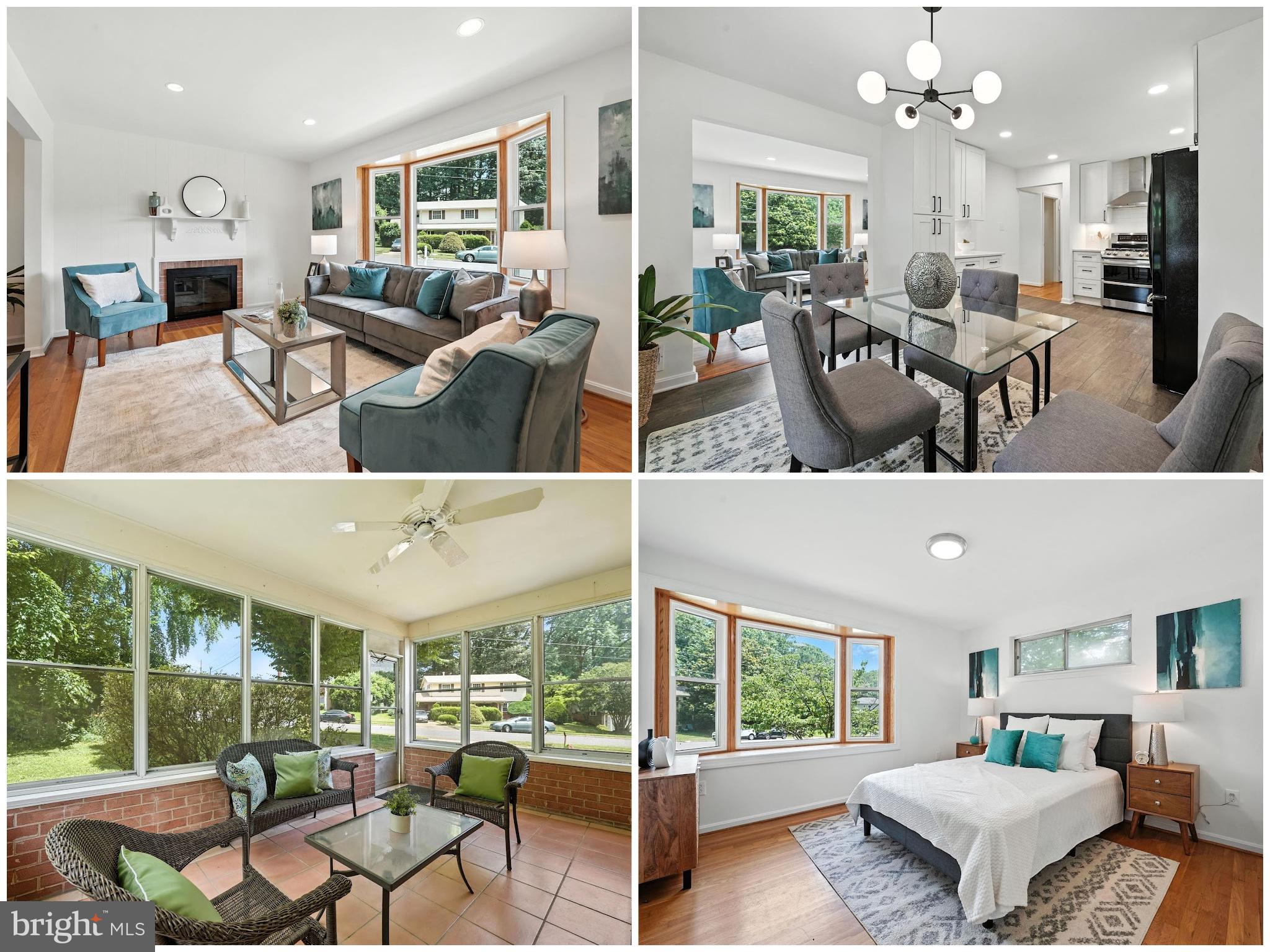 6910 Barnack Drive Springfield, VA 22152 - Photo 2 of 44 a view of a living room and dining room