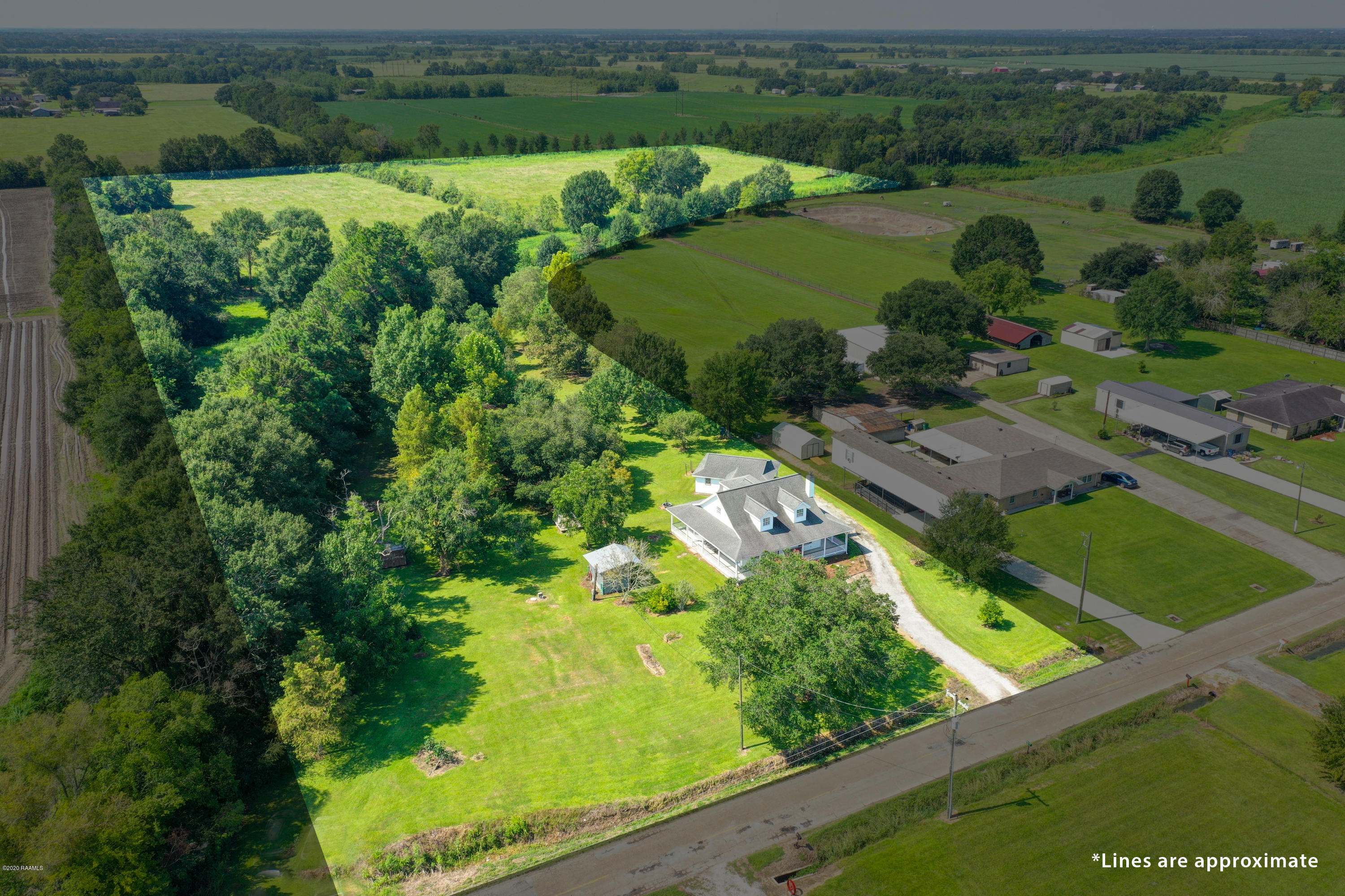 2278 Heritage Road Rayne, LA 70578 - Photo 3 of 41 2278 Heritage Rd Rayne drone-2a