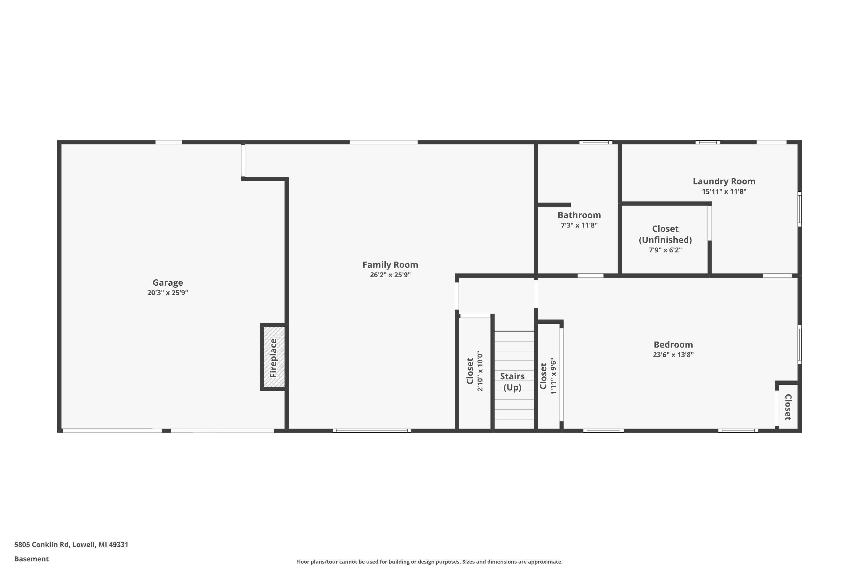 5805 Conklin Road Lowell, MI 49331 - Photo 43 of 43 2-Basement