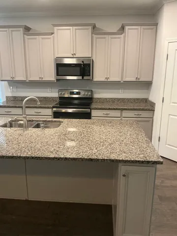 a close view of sink