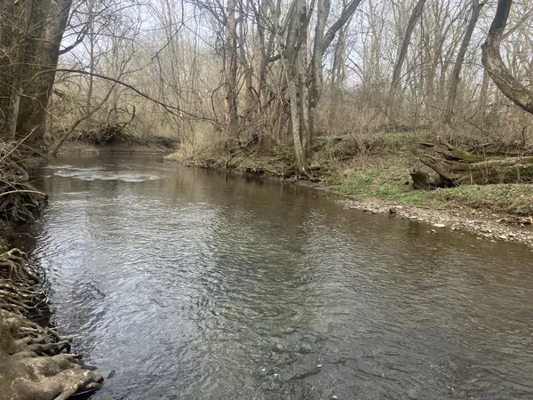a view of lake with mountain