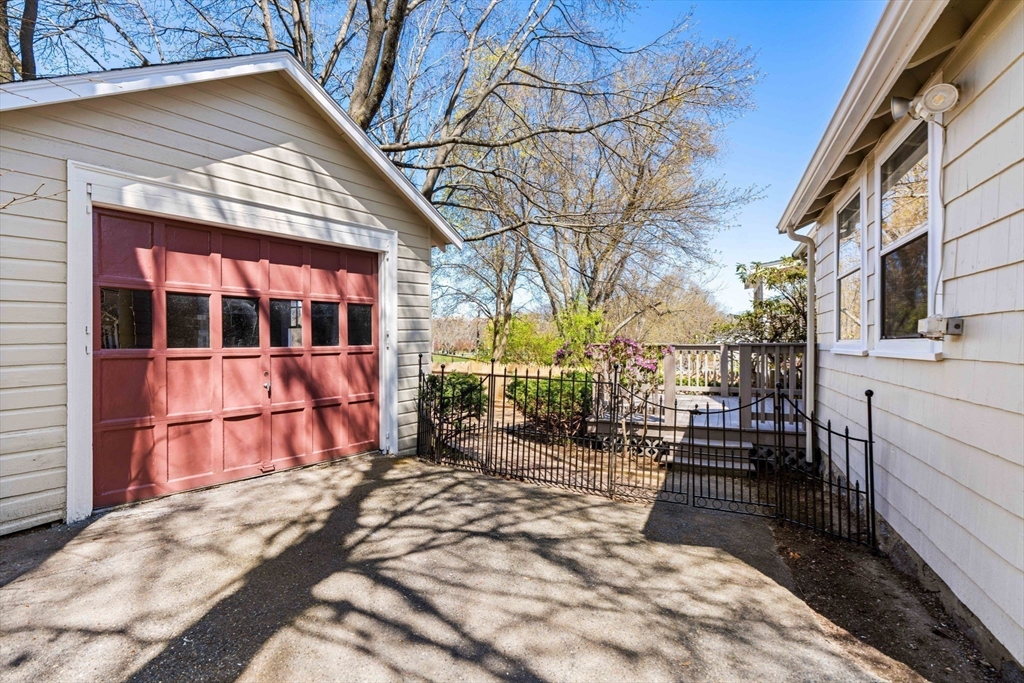 156 Russett Road Boston, MA 02132 - Photo 31 of 32 a view of a house with a outdoor space