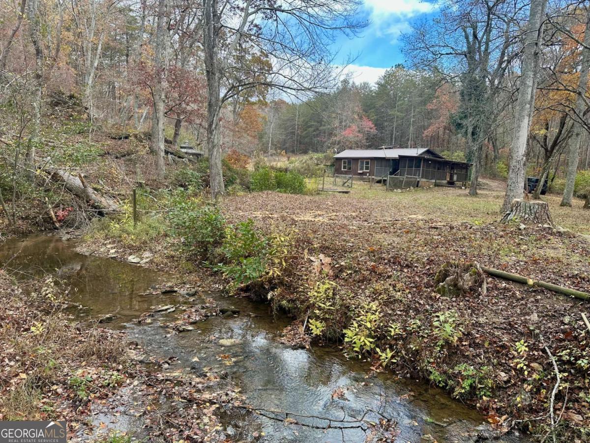 7567 Henderson Mountain Road Jasper, GA 30143 - Photo 1 of 1 a view of a backyard with large trees
