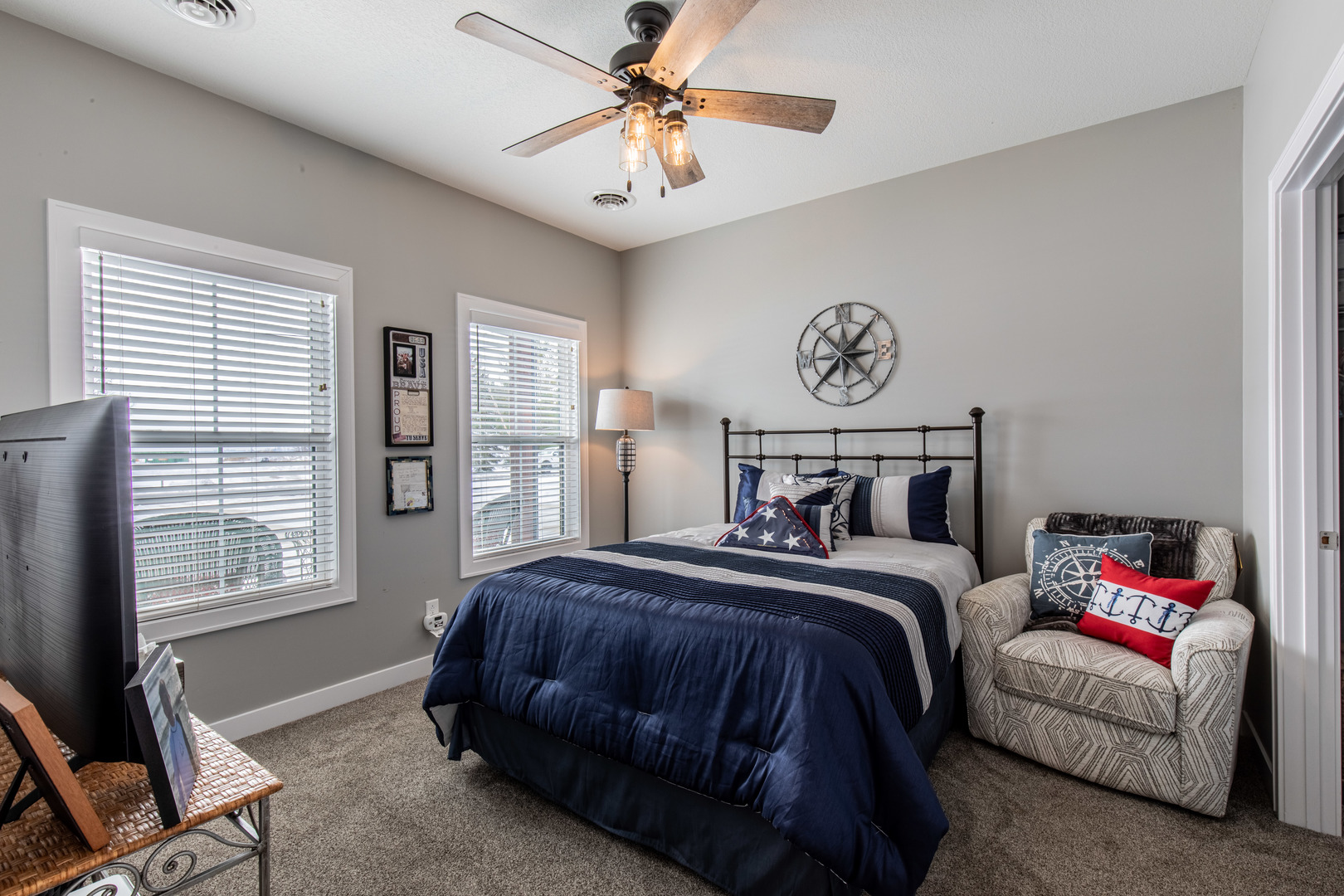 825 East Thompson Street Princeton, IL 61356 - Photo 12 of 26 a bedroom with a bed and window