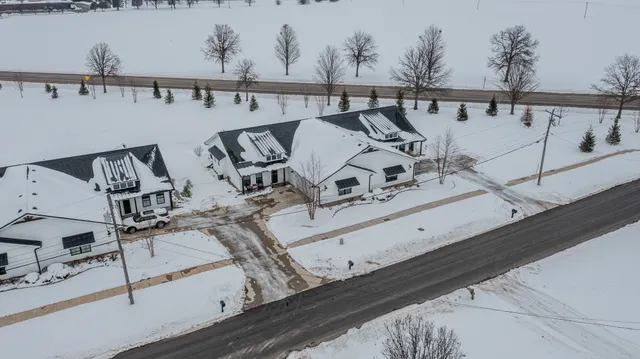a view of house and outdoor space