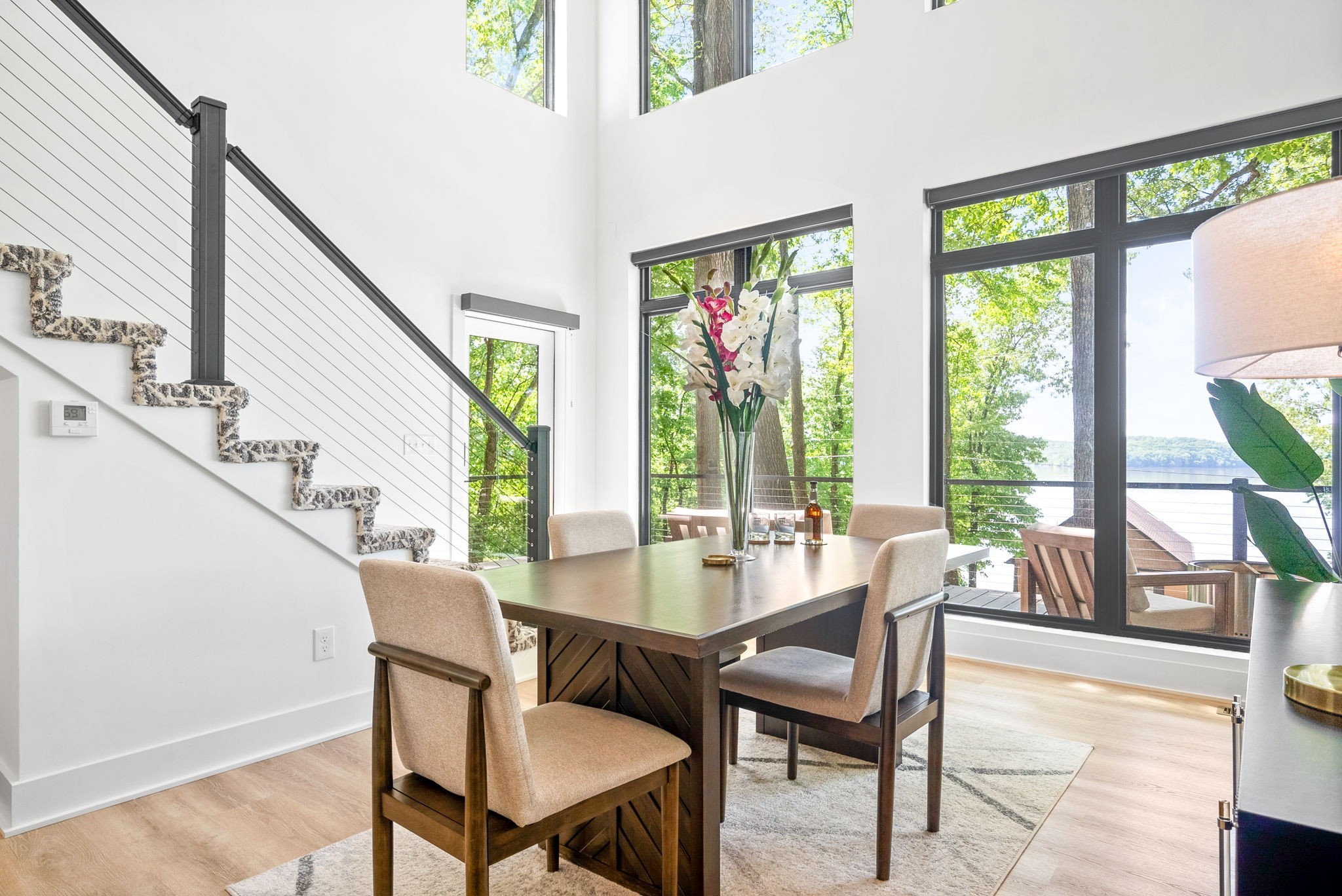 301 Apache Trail Cadiz, KY 42211 - Photo 11 of 47 a view of a dining room with furniture window and outside view