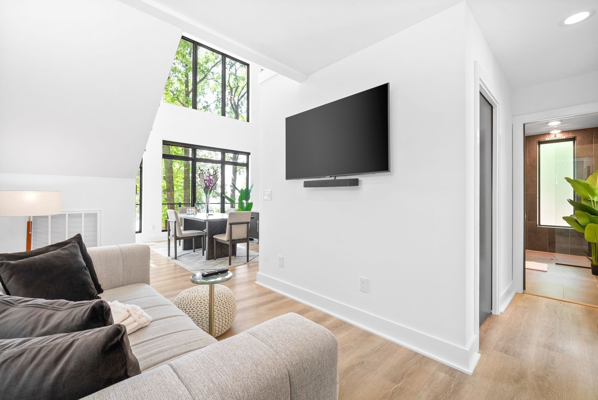 301 Apache Trail Cadiz, KY 42211 - Photo 18 of 47 a living room with furniture and a flat screen tv
