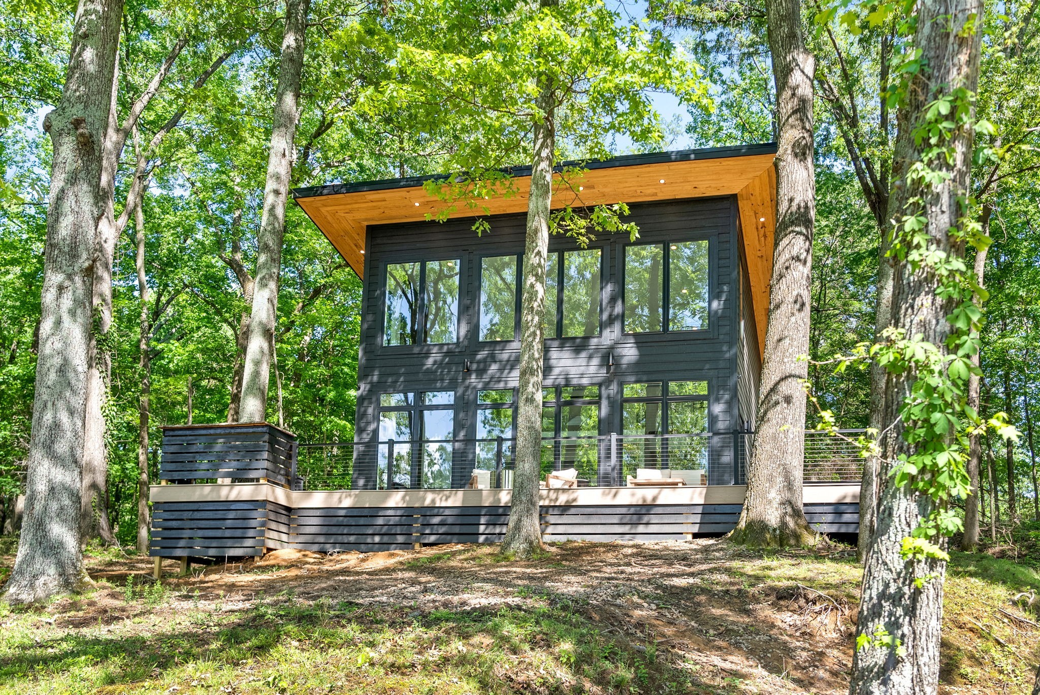 301 Apache Trail Cadiz, KY 42211 - Photo 38 of 47 a view of a house with backyard and balcony