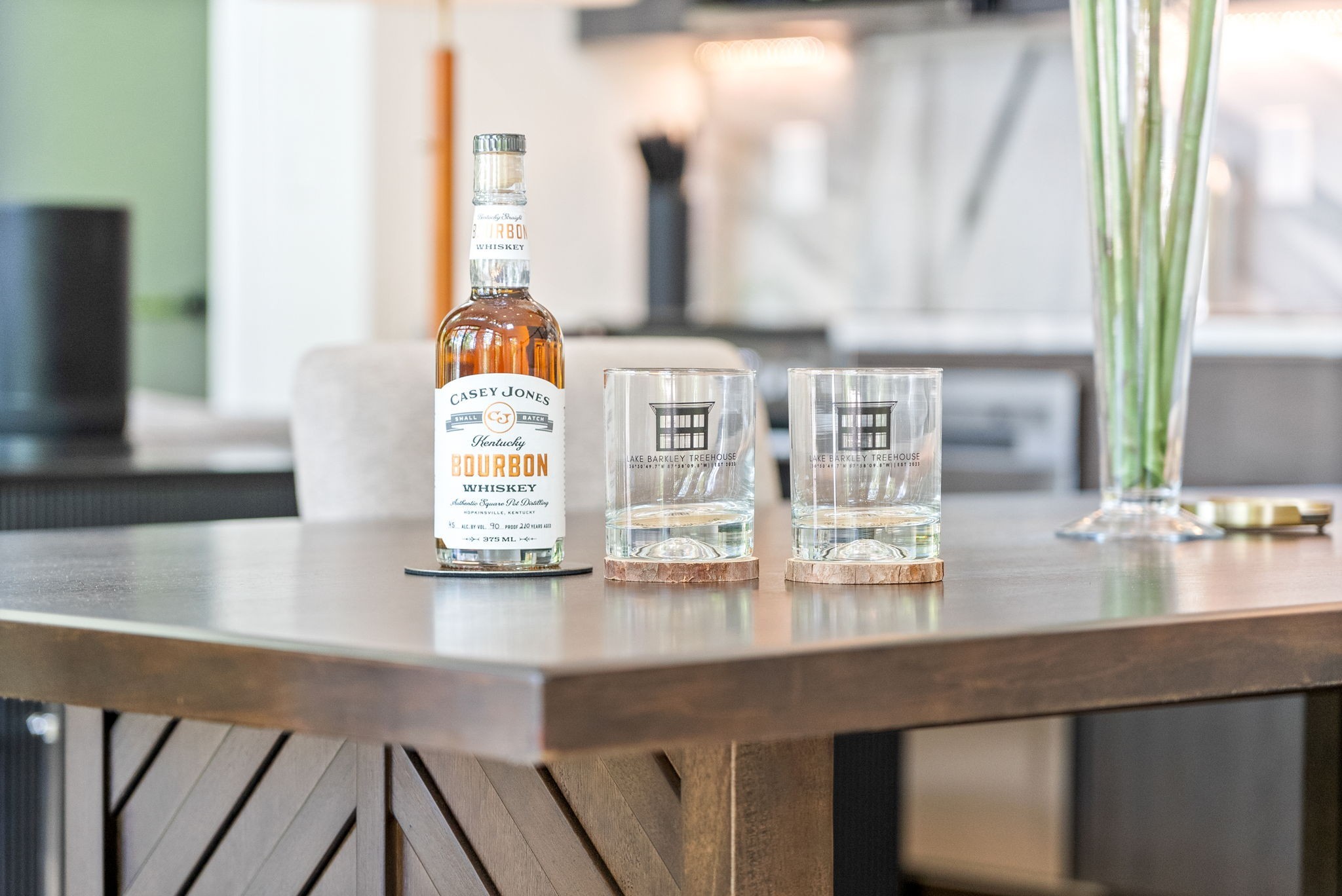 301 Apache Trail Cadiz, KY 42211 - Photo 10 of 47 a kitchen with kitchen island a stove a sink and a window