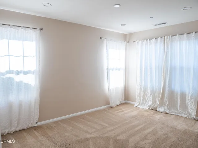 a view of a livingroom with a window