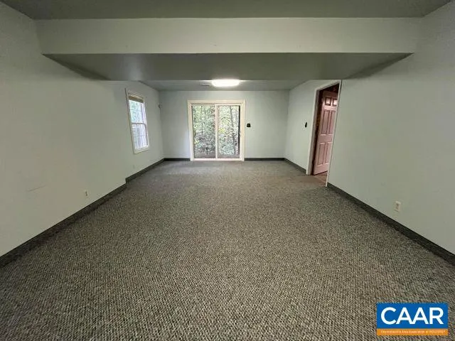 a view of a bench in a balcony