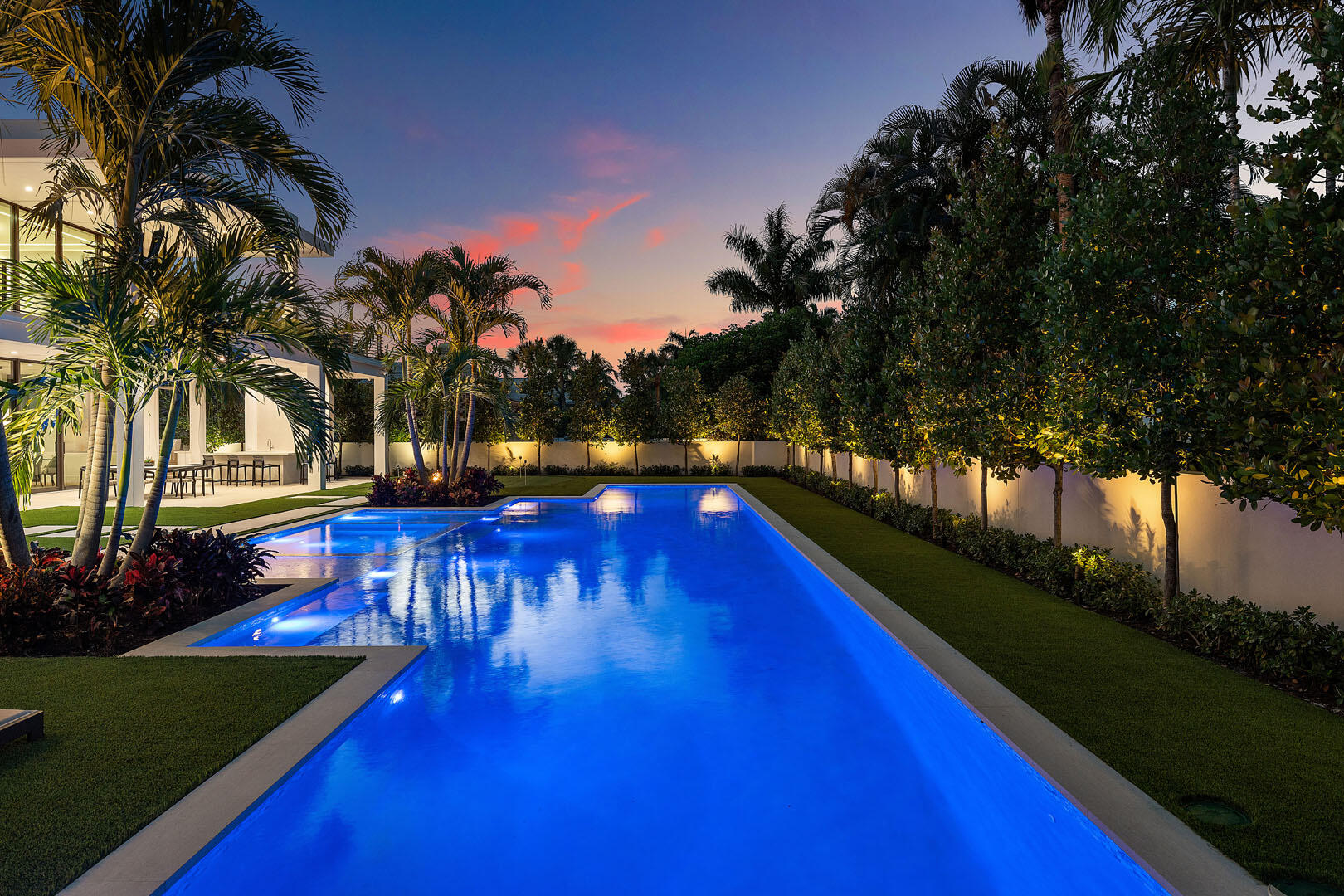 481 Thatch Palm Drive Boca Raton, FL 33432 - Photo 87 of 97 481_Thatch_Palm_Drive_Dusk_10