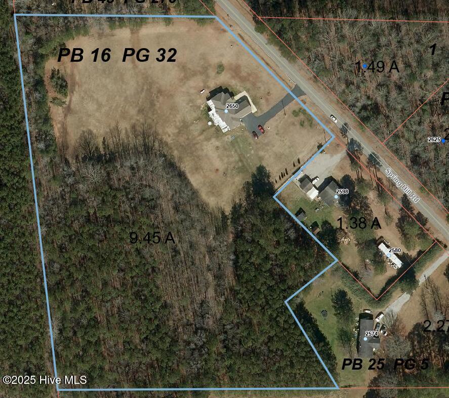 2650 Spring Hill Road Spring Hope, NC 27882 - Photo 16 of 17 Lot Layout