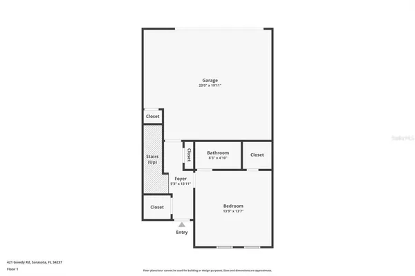$3,985 | 421 Gowdy Road, Sarasota, FL 34237