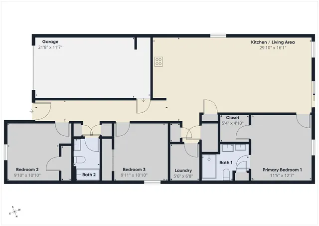 a picture of floor plan
