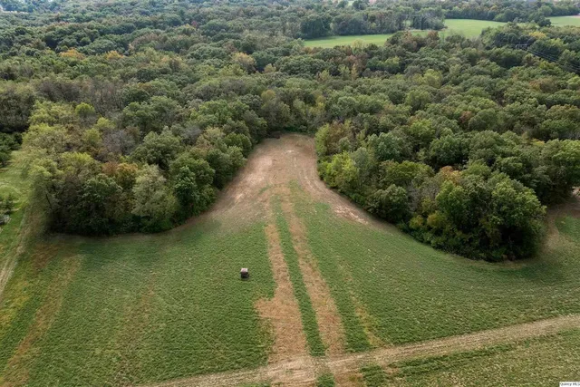 a view of a back yard